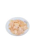 Karamel 12 mm Yandan Delikli Plastik Pul Payet 30 Gr (Tülbent, Oya, Havlu Malzemesi)