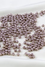 Karamel Rengi 5 mm Cam İnci Boncuk Aksesuar Takı Malzemesi (30 Gr 160 Adet)