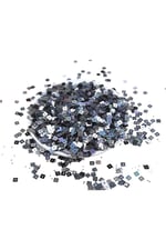 Karışık 2 Renk 5x5 Kare Ortadan Delikli Pul Payet 30 Gr (Tülbent, Oya, Havlu Malzemesi)