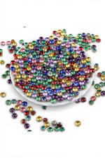 Karışık Renk Gold ve Nikel Kasa Dikme Beyoğlu Taşı (SS30, SS40) 6 mm - 7 mm (100 Adet)
