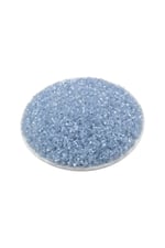Kesme Boncuk İçten Boyalı Açık Mavi 2x1,5 mm (100 Gr 4000 Adet)