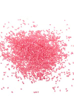 Kesme Boncuk İçten Boyalı Fuşya 2x1,5 mm (100 Gr 4000 Adet)