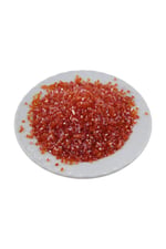 Kesme Boncuk İçten Boyalı Oranj 2x1,5 mm (100 Gr 4000 Adet)