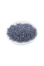 Kesme Boncuk Koyu Gri 2x1,5 mm (100 Gr 4000 Adet)