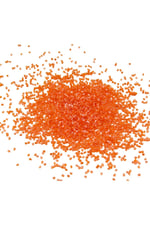 Kesme Boncuk Koyu Turuncu 2x1,5 mm (100 Gr 4000 Adet)
