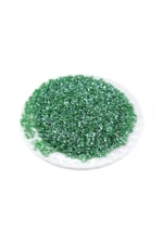 Kesme Boncuk Koyu Yeşil 2x2 mm (100 Gr 4000 Adet)