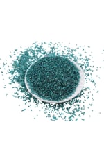 Kesme Boncuk Kristal Koyu Mavi 2x1,5 mm (100 Gr 4000 Adet)