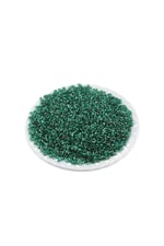 Kesme Boncuk Kristal Turkuaz Yeşili 2x1,5 mm (100 Gr 4000 Adet)