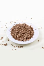 Kestane Rengi 3 mm Plastik İnci Boncuk Takı Aksesuar Malzemesi (18 Gr)