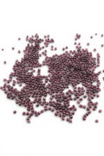 Koyu Bordo 4 mm Dünya Akrilik Boncuk Aksesuar Takı Malzemesi (25 Gram)