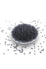 Koyu Füme 4 mm Dünya Akrilik Boncuk Aksesuar Takı Malzemesi (25 Gram)