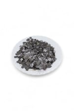 Koyu Gri 5x5 mm Kare Pul Payet (20 Gr 250 Adet)