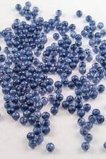 Koyu Gri 6 mm Dünya Akrilik Boncuk Aksesuar (25 Gram)