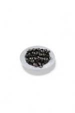 Koyu Gri Kubbe Bombeli 13 mm Pul Pirinç Payet (30 Gr 55 Adet)
