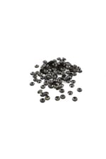 Koyu Gri Kubbe Bombeli 13 mm Pul Pirinç Payet (30 Gr 55 Adet)