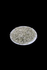 Koyu Gümüş Burgulu Boru 10 mm Boncuk 100 Gr