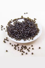 Koyu Kahve Piramit 5 mm Akrilik Boncuk Aksesuar (25 Gram)