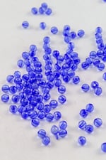 Koyu Mavi 6 mm Dünya Akrilik Boncuk Aksesuar (25 Gram)