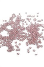 Koyu Pudra 5 mm Piramit Akrilik Boncuk Aksesuar Takı Malzemesi (25 Gram)
