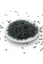 Koyu Yeşil 5 mm Piramit Akrilik Boncuk Aksesuar Takı Malzemesi (25 Gram)