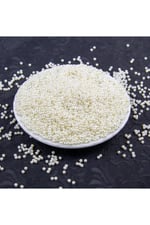 Krem 3 mm Plastik İnci Boncuk Takı Aksesuar Malzemesi (25 Gr)