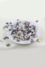 Krem Antra Düz Doğal Taş Boncuk 6-10 mm Boyutlarında (25 Gram Yaklaşık 100 Adet)