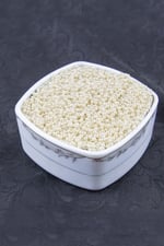 Krem Tonu 3 mm Plastik İnci Boncuk Takı Aksesuar Malzemesi (25 Gr)