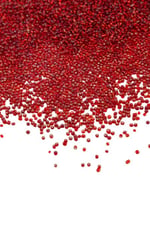 Kristal Bordo (11/0) 2 mm Kum Boncuğu 100 gr
