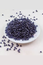 Lacivert Piramit 5 mm Akrilik Boncuk Aksesuar (25 Gram)