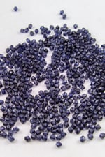 Lacivert Piramit 5 mm Akrilik Boncuk Aksesuar (25 Gram)