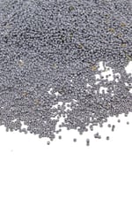 Mat Gümüş Kaplama (11/0) 2 mm Kum Boncuğu 100 gr