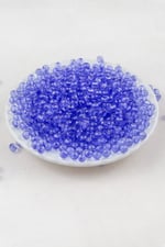 Mavi 6 mm Dünya Akrilik Boncuk Aksesuar (25 Gram)