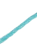 Mavi Işıltılı 3 mm Plastik Boncuk Aksesuar Takı Malzemesi (25 Gr)