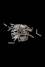 Metal Gümüş Boru 20 Mm Boncuk 30 gr 55 Adet