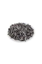 Metal Koyu Gümüş Boru 12 Mm Boncuk 35 gr