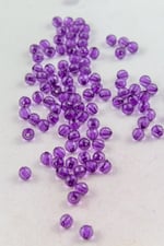 Mor 6 mm Dünya Akrilik Boncuk Aksesuar (25 Gram)