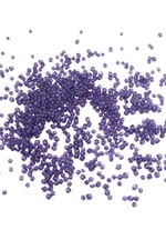 Mor Rengi 4 mm Basık 5 mm Piramit Karışık Akrilik Boncuk (30 Gr)