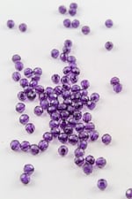 Mor Tonu 6 mm Dünya Akrilik Boncuk Aksesuar (25 Gram)