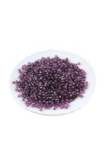 Mürdüm Tonları Piramit Akrilik Boncuk 4 mm Aksesuar Takı Malzeme (25 Gr)