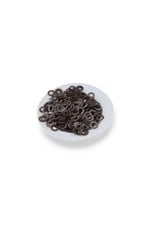 Ortası Delik 12x2 mm Koyu Bakır Pirinç Pul Payet (30 Gr 95 Adet)