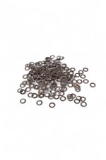 Ortası Delik 12x2 mm Koyu Bakır Pirinç Pul Payet (30 Gr 95 Adet)