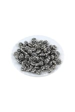 Papatya Desenli 12 mm Boncuk (15 Gr 25 Adet)