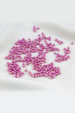 Pastel Pembe 4 mm Cam İnci Boncuk Aksesuar Takı Malzemesi (30 Gr 330 Adet)