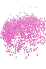 Pembe 4 mm Piramit Akrilik Boncuk Aksesuar Takı Malzeme (25 Gr)