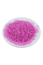 Pembe 4 mm Piramit Akrilik Boncuk Aksesuar Takı Malzeme (25 Gr)