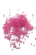 Pembe 4 mm Piramit Akrilik Boncuk Aksesuar Takı Malzeme (25 Gr)