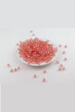 Pembe 8 mm Piramit Akrilik Boncuk Aksesuar (25 Gram)