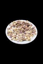 Pembe İthal 8 mm Yandan Plastik Pul Payet 35 Gr (Tülbent, Oya, Abiye, Havlu Malzemesi)