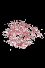 Pembe Şeffaf 6x10 mm Mekik Desen Plastik Pul Payet 30 Gr (Tülbent, Oya, Havlu Malzemesi)