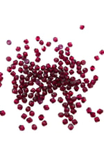 Piramit Akrilik 6 mm Bordo Boncuk Aksesuar Takı Malzeme (25 Gr)